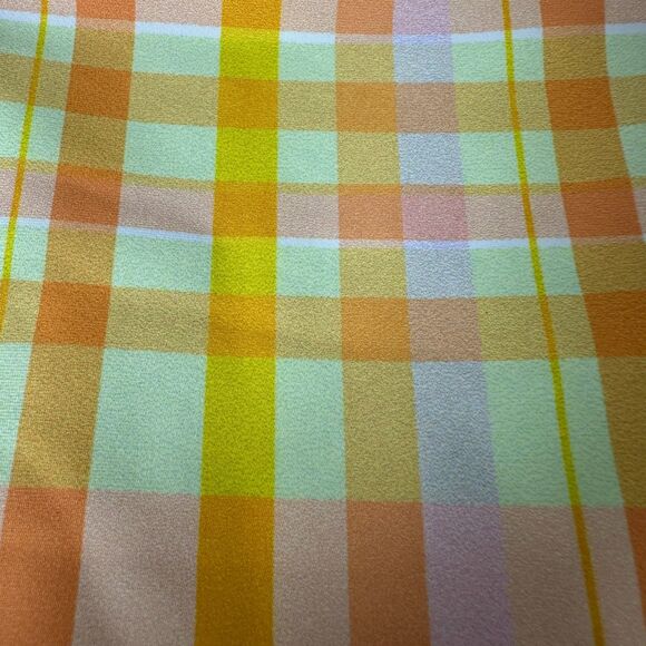 Skatie Elsa Suva Plaid String Swim Bikini Bottoms Size Large NEW with Tags - Picture 6 of 9